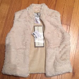 Nordstrom Faux Fur Vest NWT